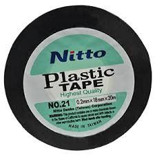 Nitto Tape Electrical 21 Insusation 18Mm 20M Black