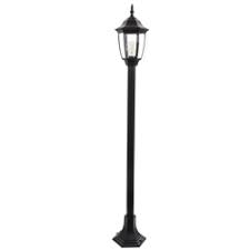 Belmont Black Outdoor Pole Light
